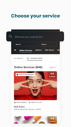 Booksy for Customers Ảnh chụp màn hình 1