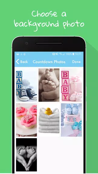 Baby Countdown Widget スクリーンショット 2