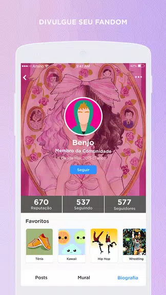 Schermata Crybabies Amino em Português 2