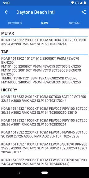 Avia Weather - METAR & TAF應用截圖第2張