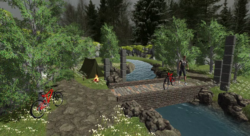 MTB 23 Downhill Bike Simulator 스크린샷 0