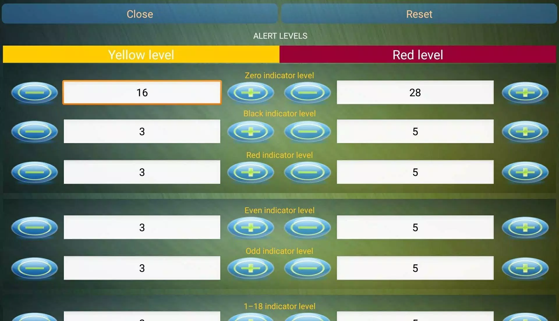 Roulette Counter Multi Tables ภาพหน้าจอ 1