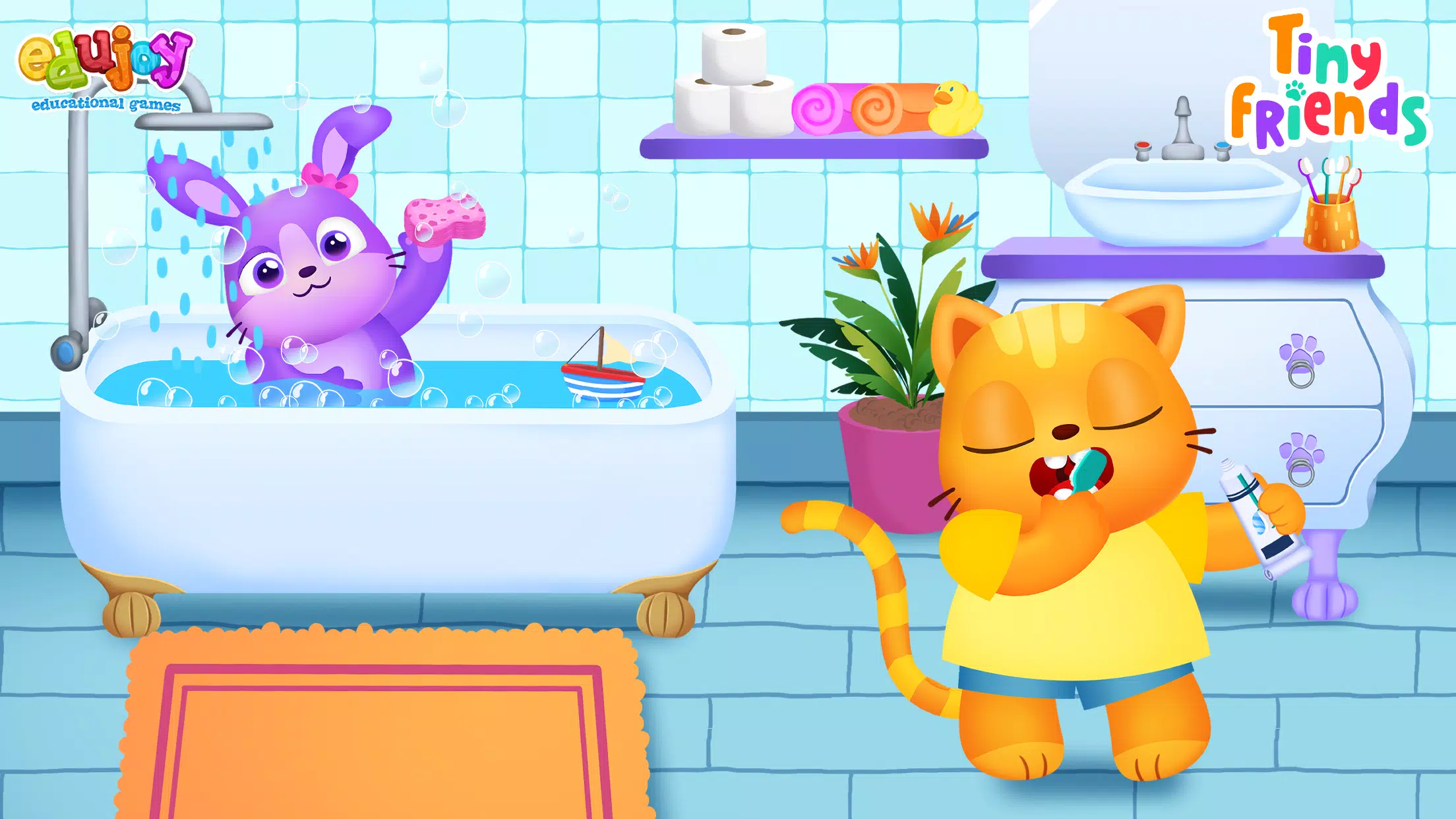 Baby virtual pet care Captura de pantalla 0