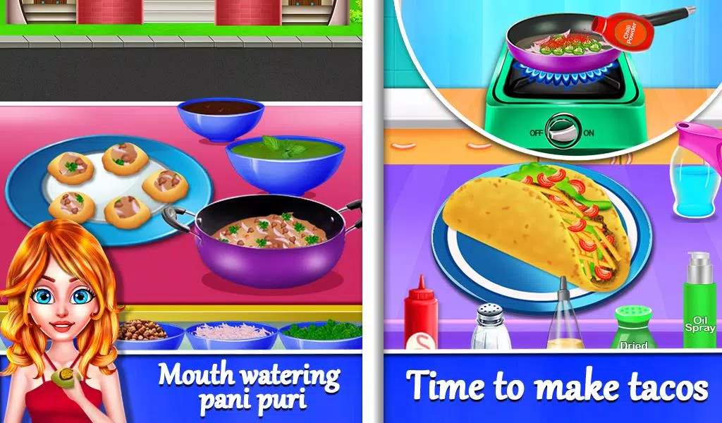 Cooking in Kitchen Food Games Tangkapan skrin 3