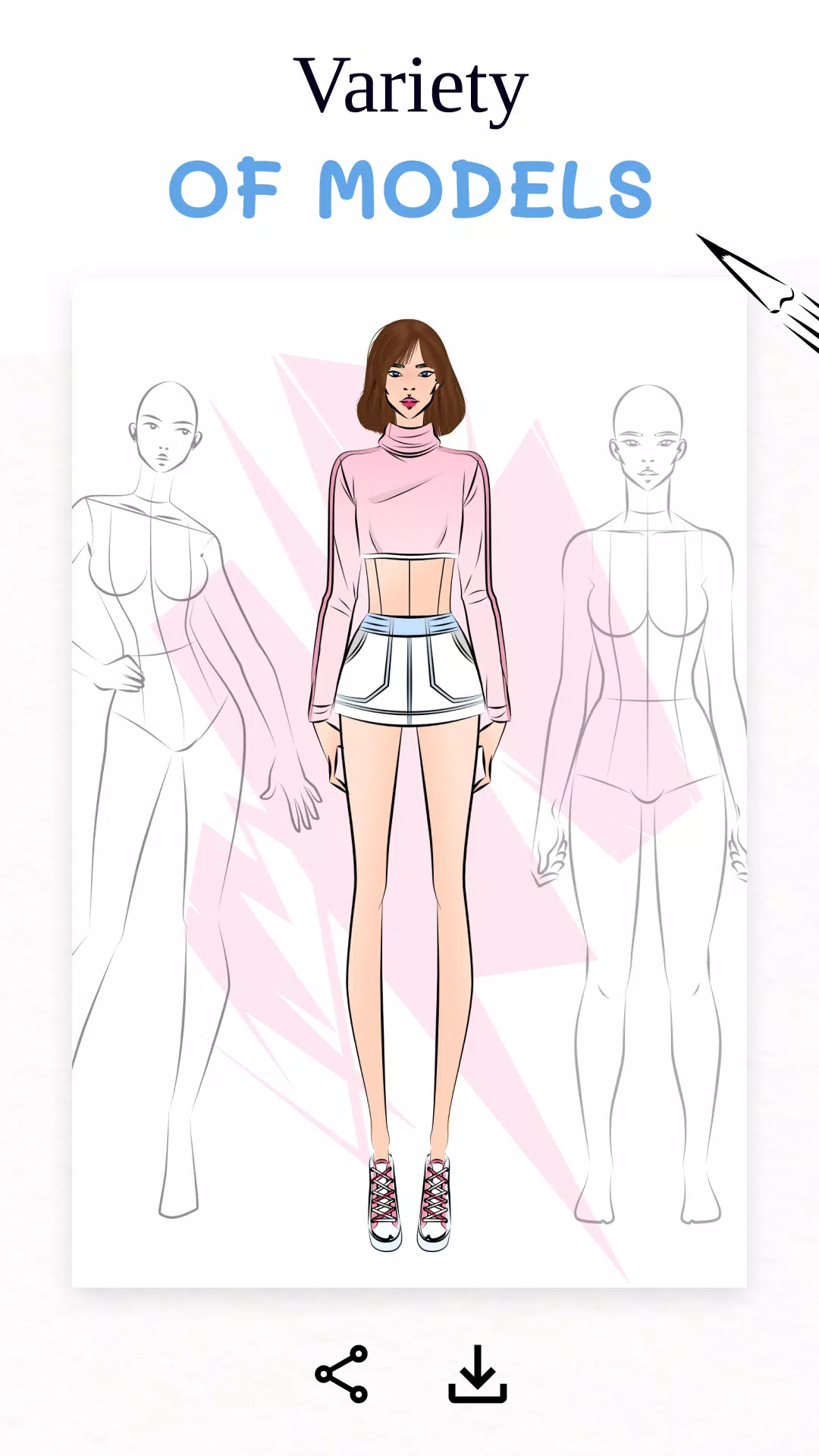 Fashion Illustration ภาพหน้าจอ 2