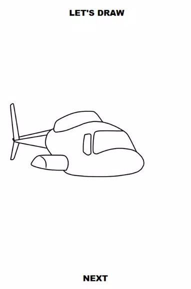 Draw Aircrafts: Helicopter应用截图第2张