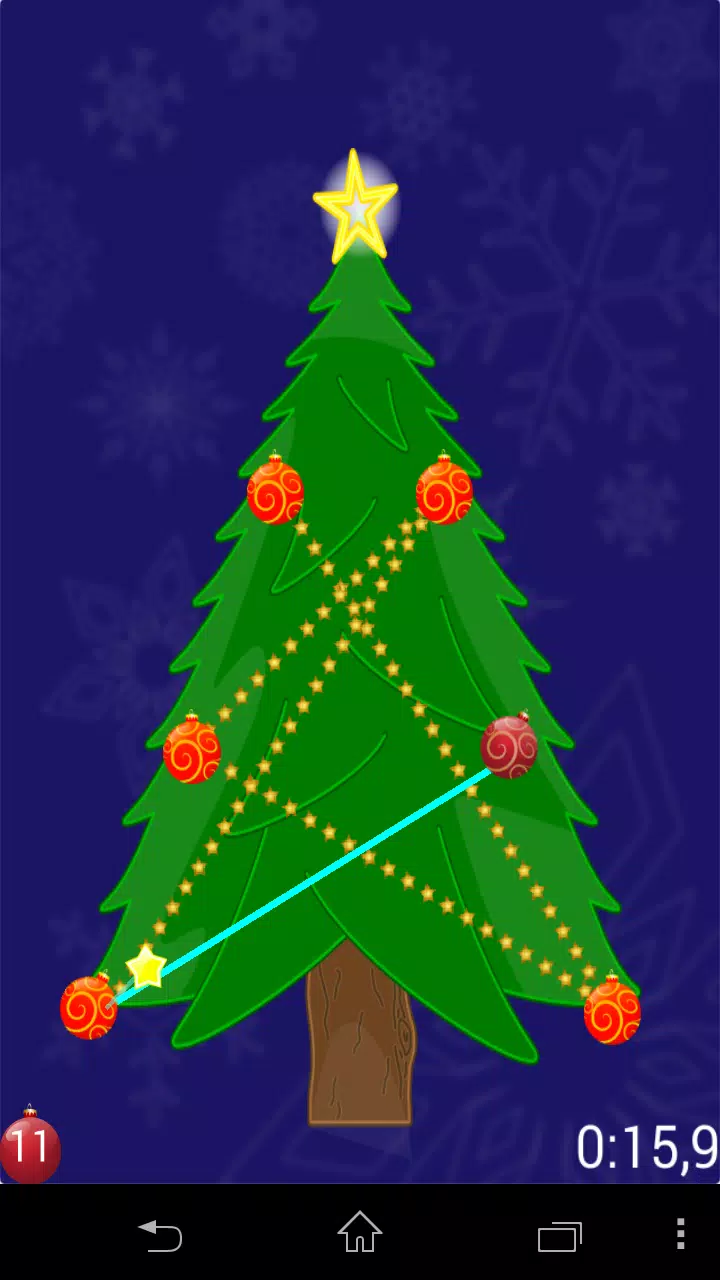 Christmas Tree puzzle Captura de pantalla 2