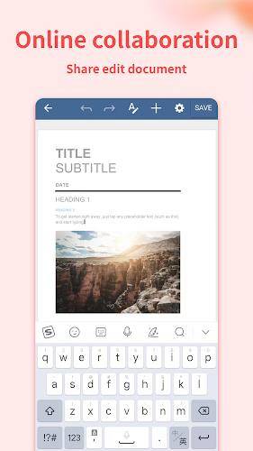 Document Editor:Word,Sheet,PDF স্ক্রিনশট 3