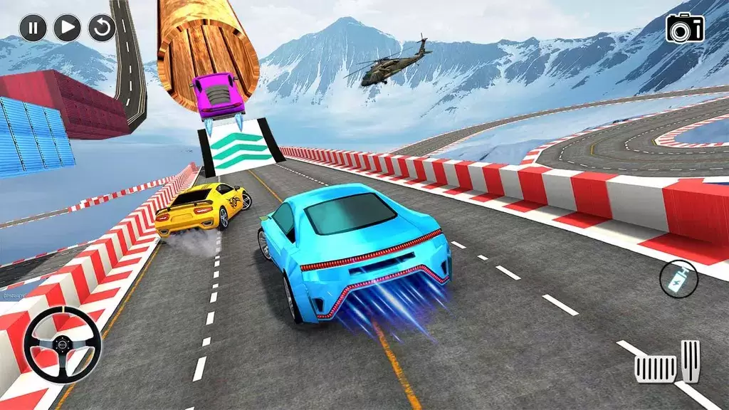 Schermata Mega Ramp Car Stunt Racing 3d 2