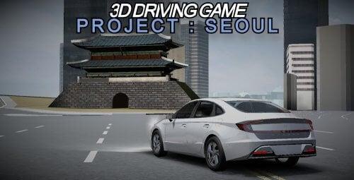 3D Driving Game Project Скриншот 0