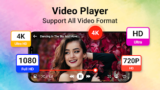 Full HD Video Player Schermafbeelding 0