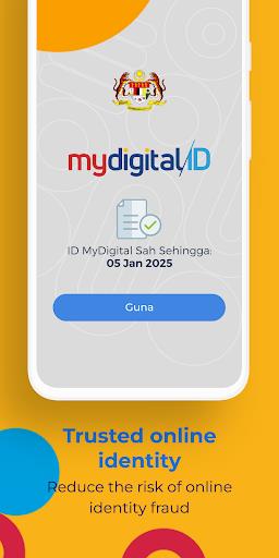 Schermata MyDigital ID 3