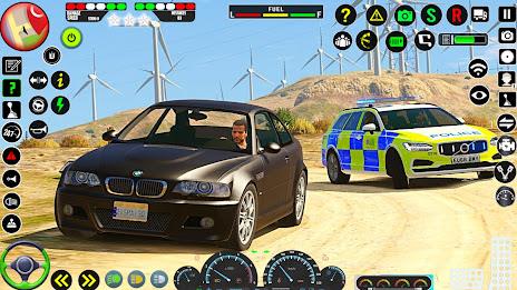 City Police Car Games 3D Zrzut ekranu 1