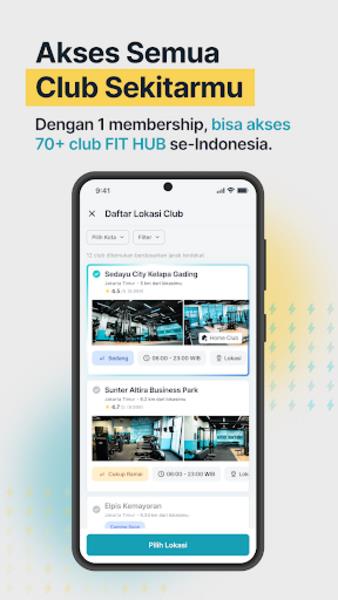 FIT HUB ဖန်သားပြင်ဓာတ်ပုံ 1