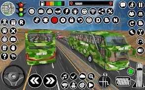 Army Coach Bus Simulator Games Ekran Görüntüsü 2