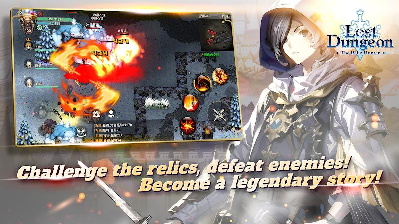 Lost Dungeon：The Relic Hunter ဖန်သားပြင်ဓာတ်ပုံ 3