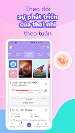 Be Yeu - Pregnancy & Baby App Ekran Görüntüsü 0