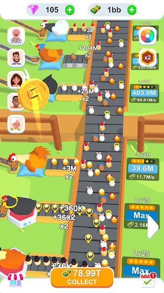 Idle Egg Factory Mod 스크린샷 2