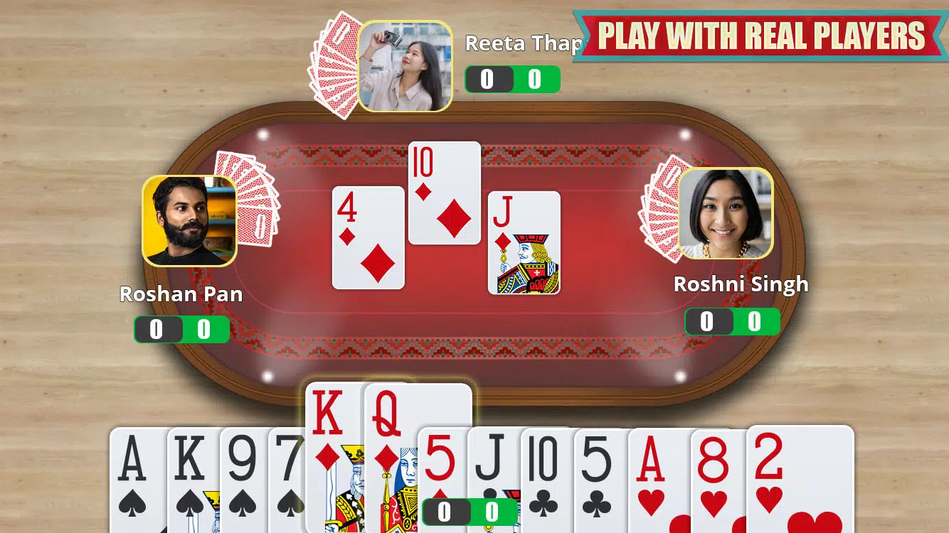 Call Break Online Card Game ภาพหน้าจอ 2