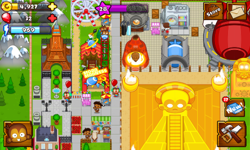 Bloons Monkey City Mod Ảnh chụp màn hình 2