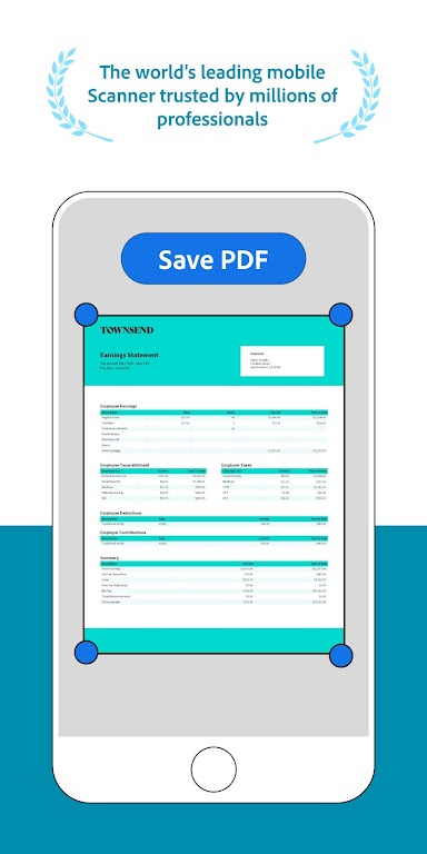 Adobe Scan: PDF Scanner, OCR Скриншот 1