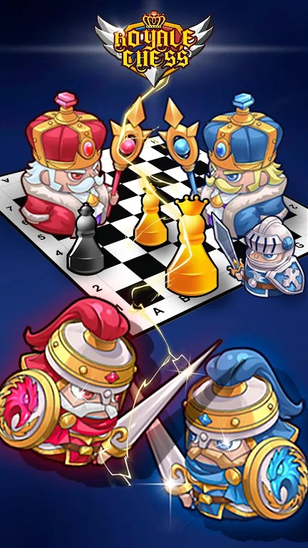 Royale Chess - King's Battle Schermafbeelding 0