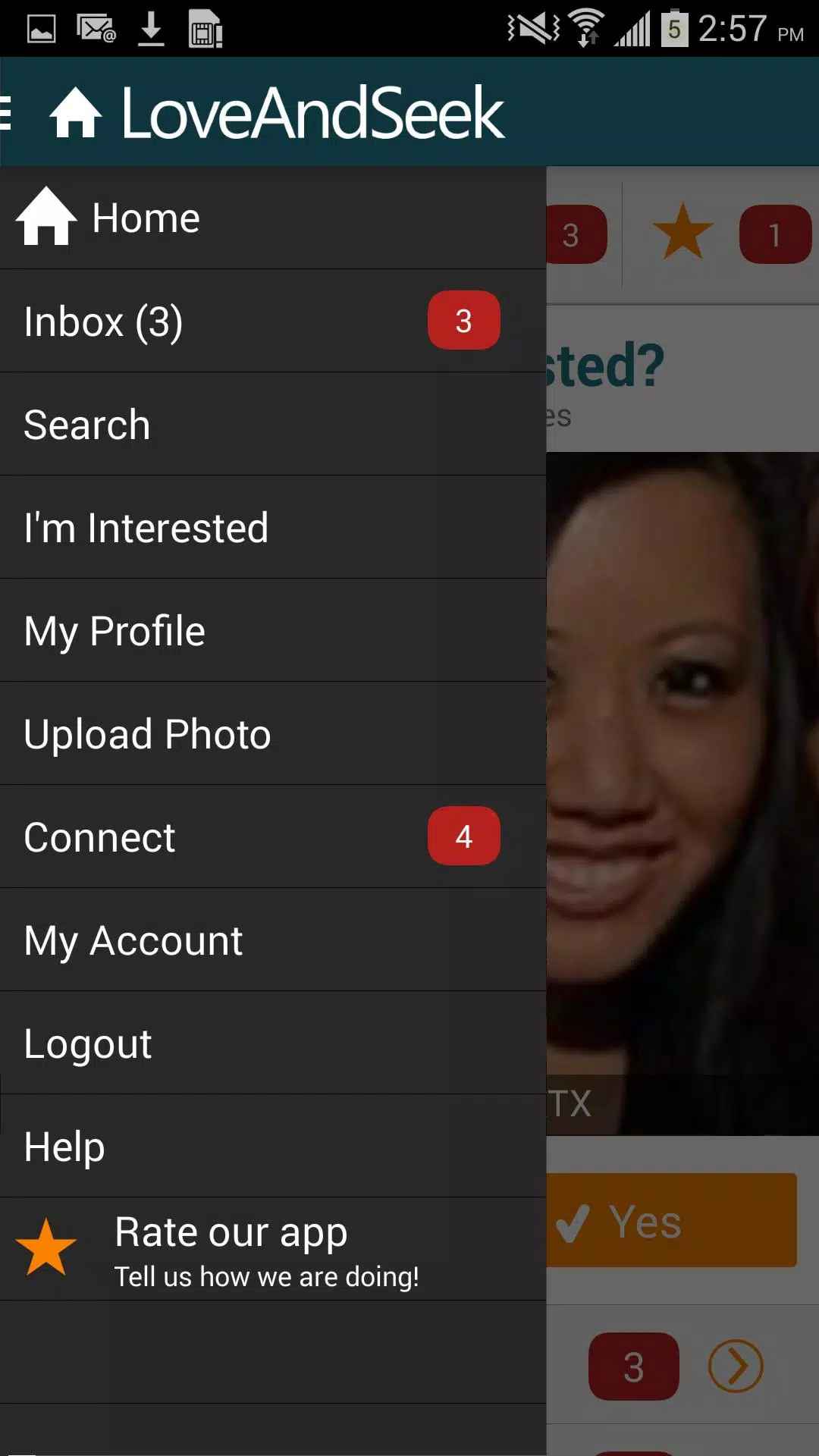 Love and Seek Christian Dating Скриншот 0