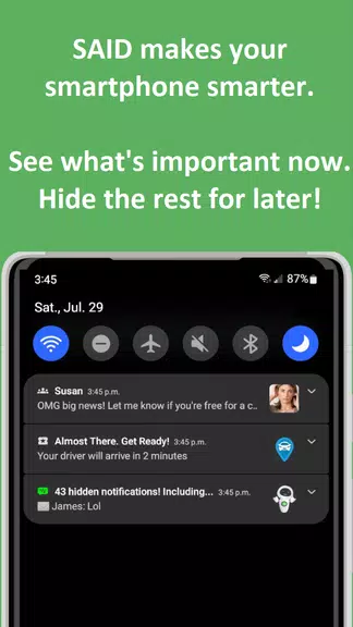 SAID - Smart Alerts Screenshot 0