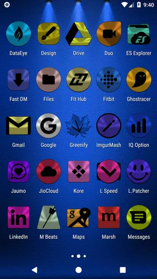 Colors Icon Pack Tangkapan skrin 2