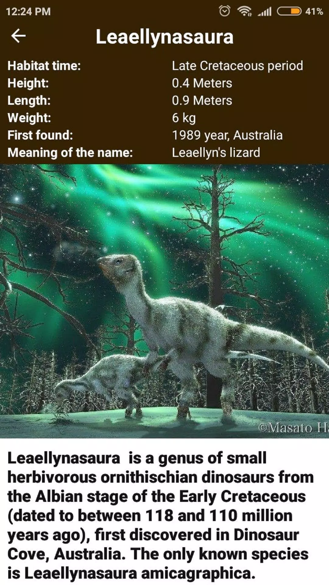Schermata Encyclopedia of Dinosaurs 3