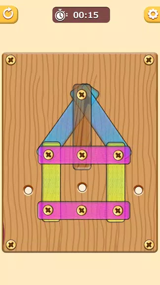 Nutty Puzzles: Screw and Solve Captura de tela 1