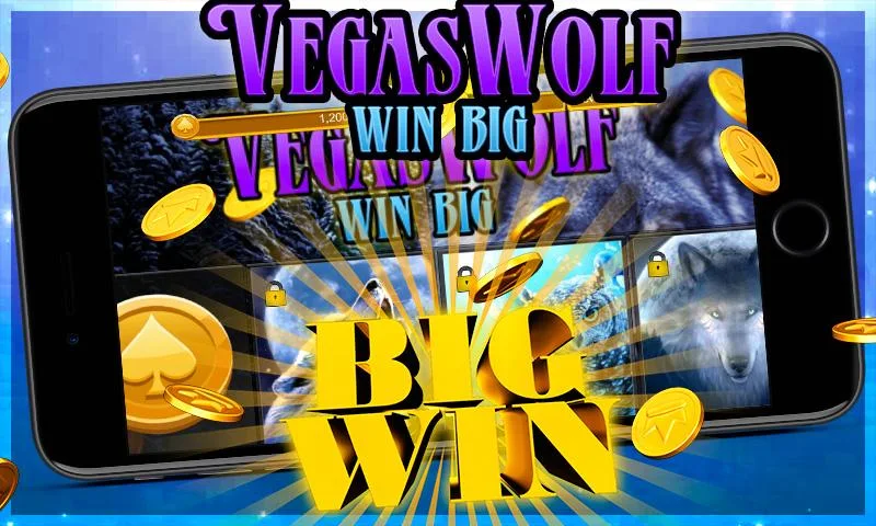 Vegas Wolf - Win Big Lucky Winter Slots應用截圖第1張