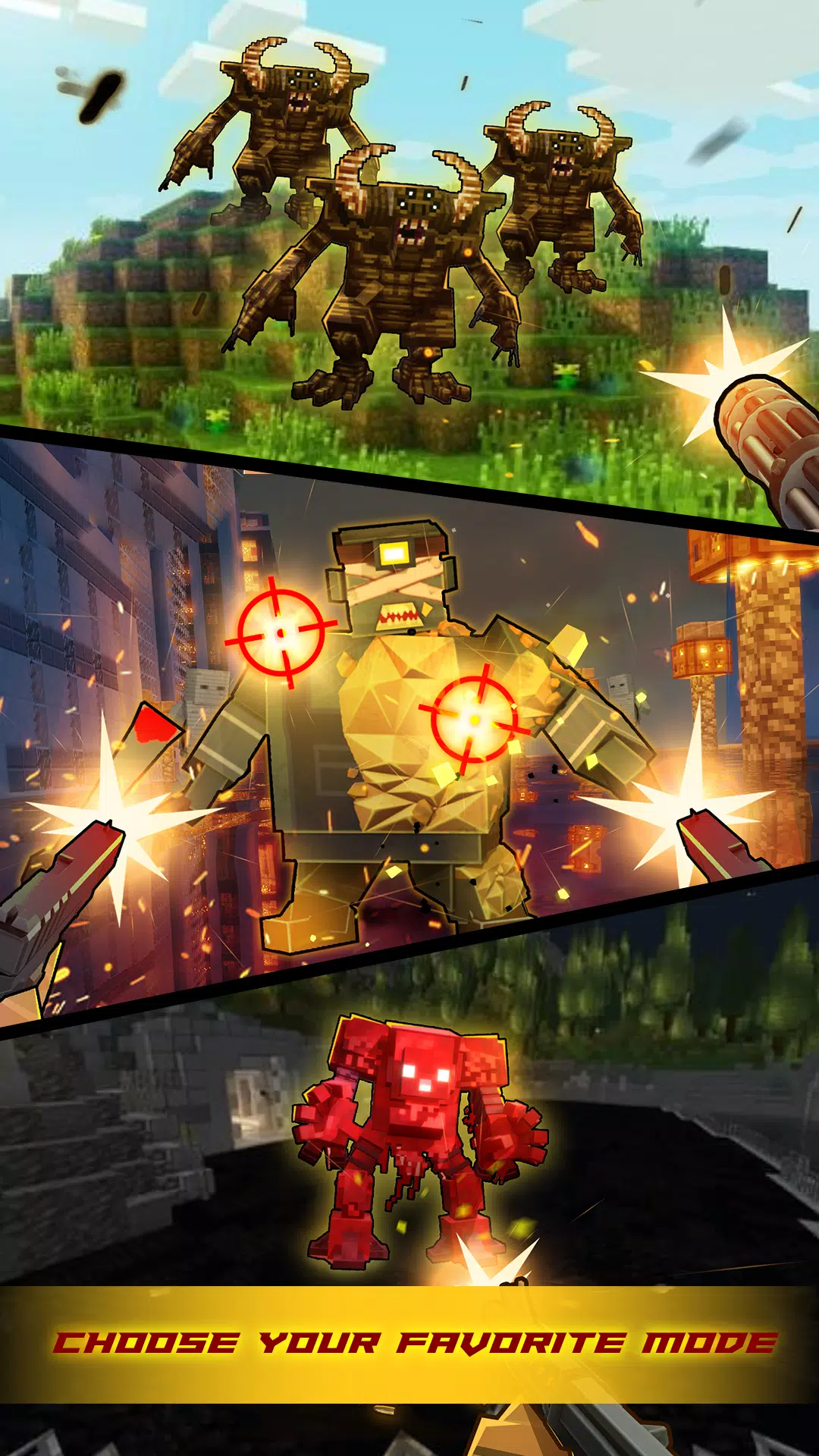 Zombie Craft War: Pixel Gun 3D應用截圖第2張