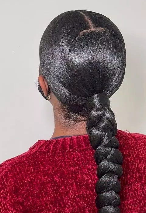 Schermata Sleek Braided Ponytail Styles 2