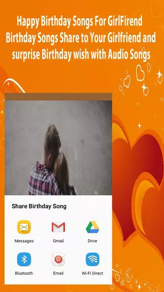 Happy Birthday Song For Girlfriend ဖန်သားပြင်ဓာတ်ပုံ 2