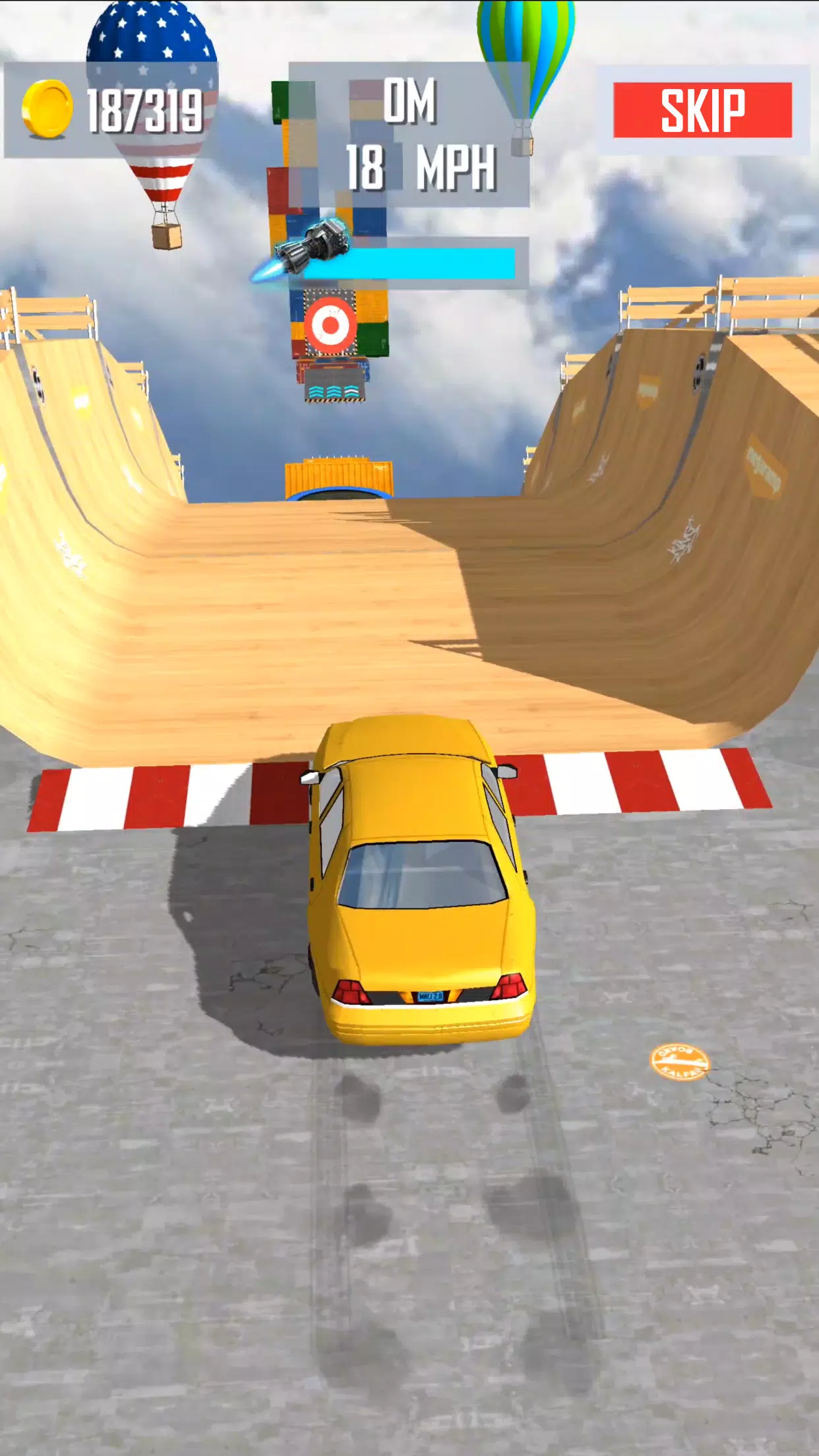 Mega Ramp Car Jumping Captura de pantalla 3