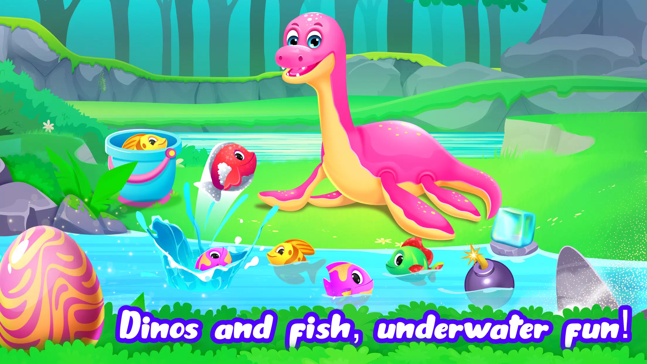 Dino World Jurassic for Kids Tangkapan skrin 1