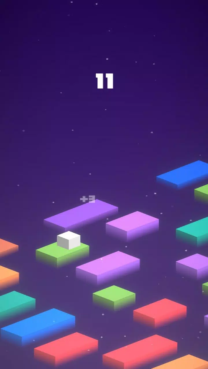 cube jump:game ဖန်သားပြင်ဓာတ်ပုံ 1