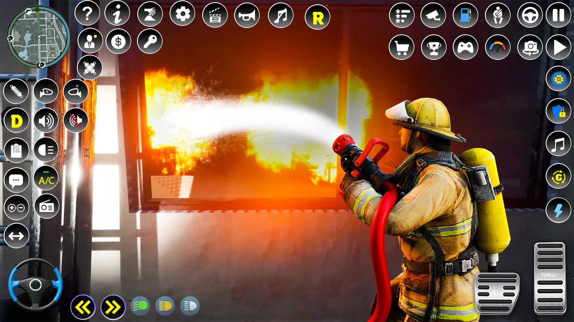 Firefighter :Fire Brigade Game স্ক্রিনশট 3