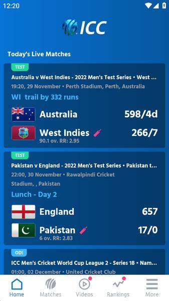 ICC Men’s T20 World Cup应用截图第0张