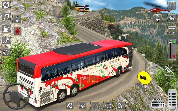 Uphill Offroad Bus Simulator Tangkapan skrin 0