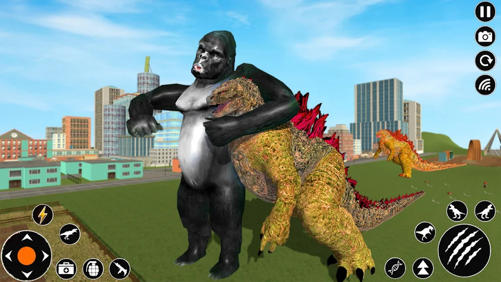 Gorilla vs King Kong 3D Games Ekran Görüntüsü 1