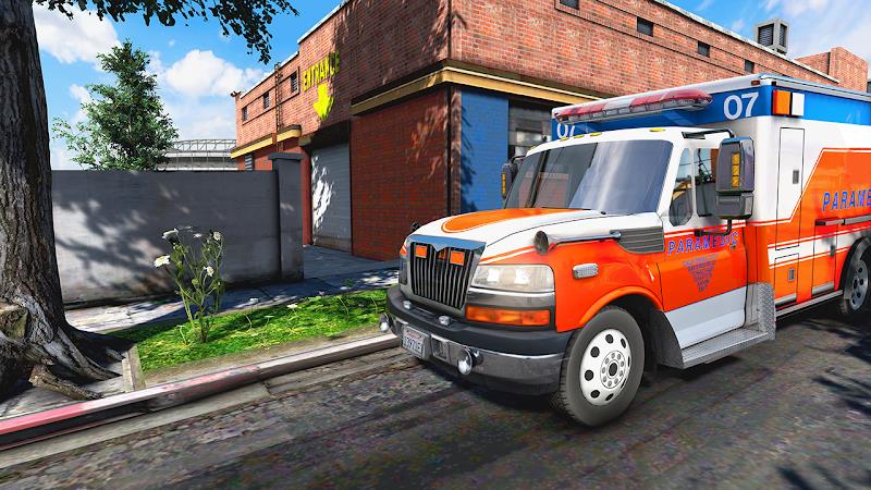 Hospital Driver Ambulance Game Ảnh chụp màn hình 1