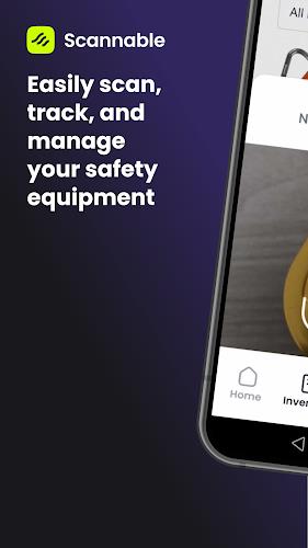 Scannable Safety Equipment App ภาพหน้าจอ 0