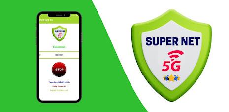 SUPER 5G NET VPN ဖန်သားပြင်ဓာတ်ပုံ 0