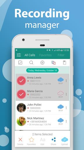 Schermata Automatic Call Recorder Pro 0