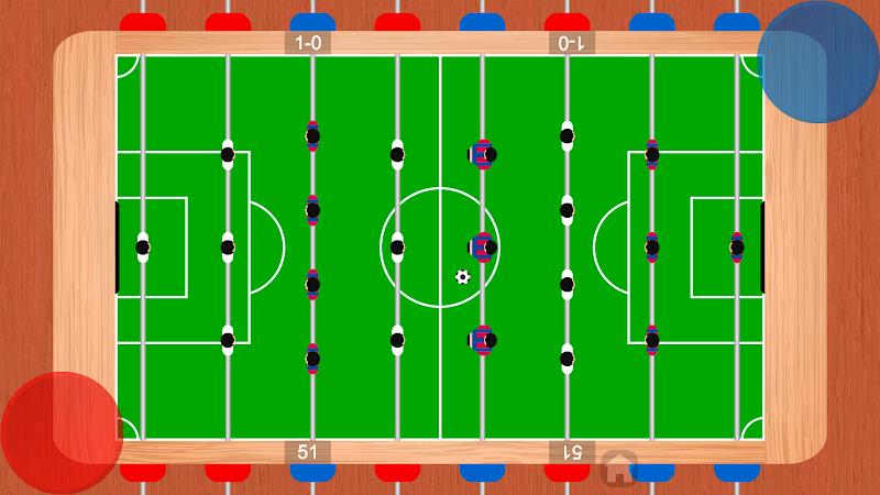 Foosball table soccer 1 2 3 4 스크린샷 3