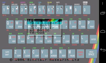 USP - ZX Spectrum Emulator Captura de tela 1