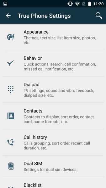 True Phone Dialer & Contacts スクリーンショット 1