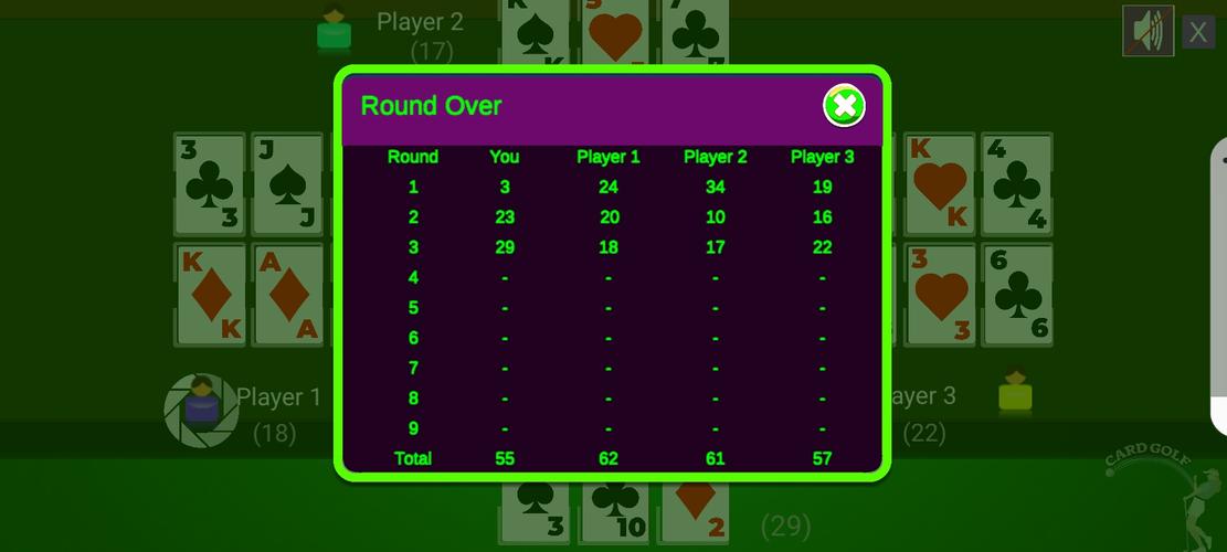 Card Golf Screenshot 2